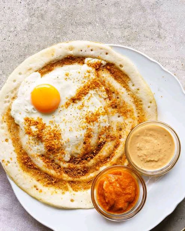 Egg Dosa ( ఎగ్ దోస)  Hotel Ragavamma