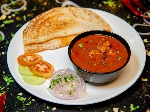 Dosa /with Chicken saravaa ( దోస చికెన్ షేర్వా ) pack of 2