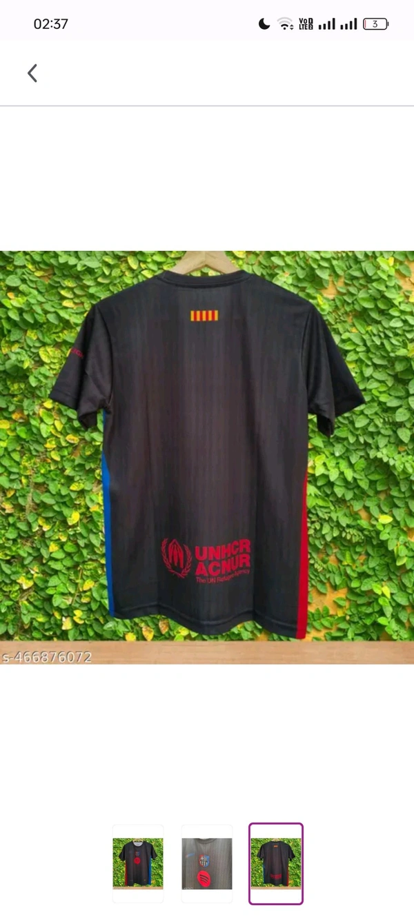 Barcelona 24/25 Away Jersey | Fan Edition  - S