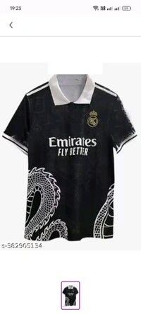 Real Madrid Black Dragon | Fan Edition - M
