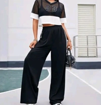 Black Jogger For Women | Party Wear - 30