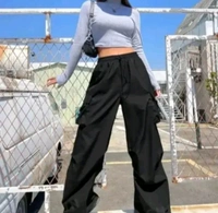 Black Cargo For Women | Casual Wear - XL