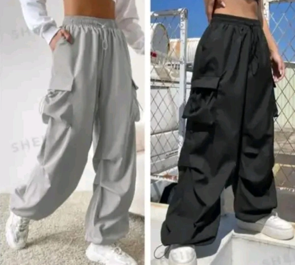 Black Cargo For Women | Casual Wear - XL