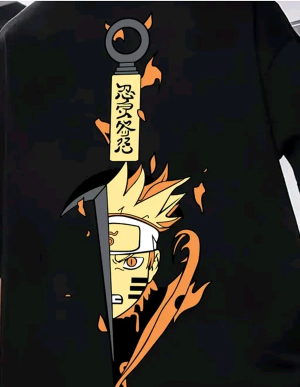 Naruto Black Thsirt  - S