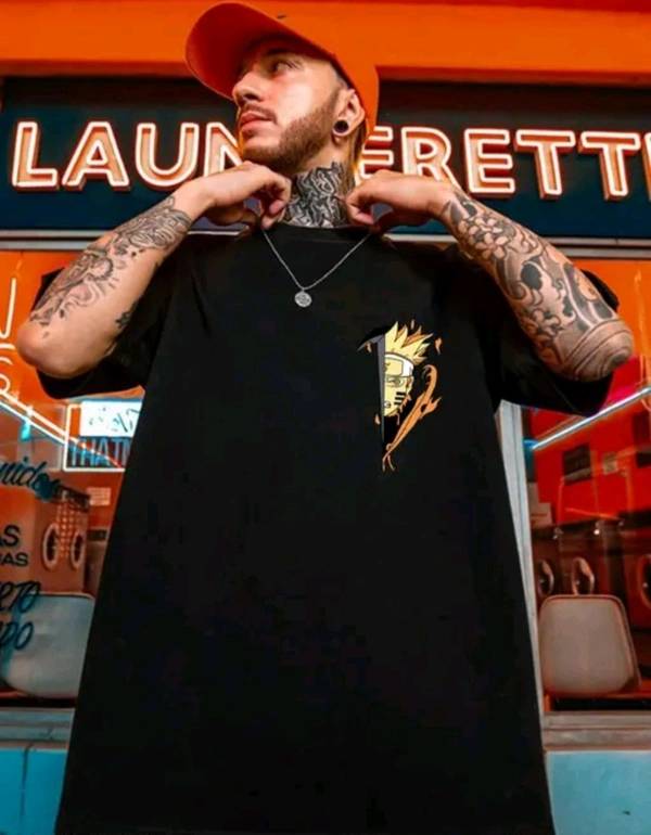 Naruto Black Thsirt  - L