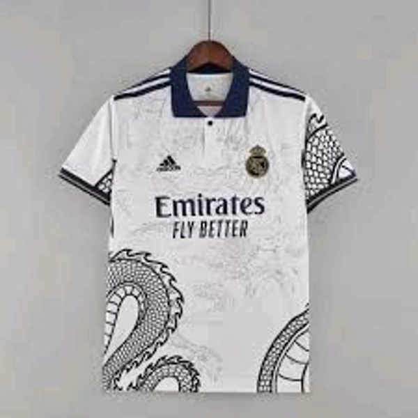 Real Madrid White And Pink Dragon combo - Text Us