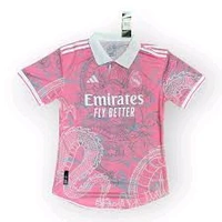 Real Madrid White And Pink Dragon combo - Text Us