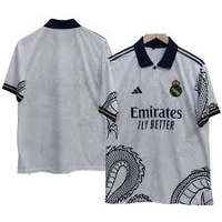 Real Madrid White And Pink Dragon combo - Text Us