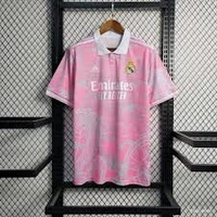 Real Madrid White And Pink Dragon combo - Text Us