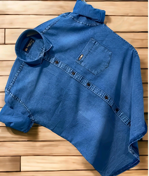 Men's Solid Regular Spread Collar Blue Shirts - Royal Blue, WhatsApp Me For Size You Chooses