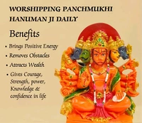 Panchamukhi Hanuman Darshan ✨🪔🐒🙏 - Free