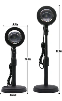 16-Color Projection
Lamp with Remote Control - Free