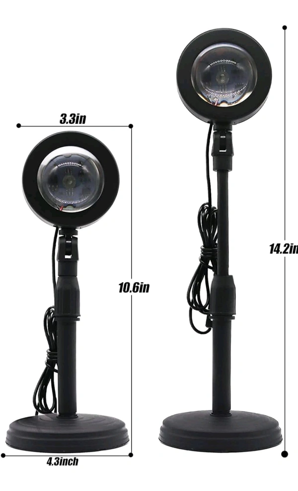 16-Color Projection
Lamp with Remote Control - Free