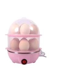 SmartBoil 7-Egg Boiler & Multi-Function Food Steamer | Rapid Cooking, Auto Shut-Off, One-Touch Control | Multicolor