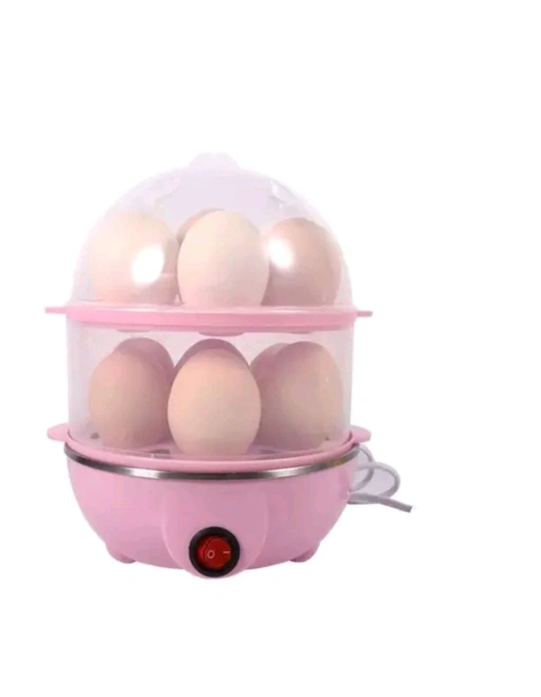 SmartBoil 7-Egg Boiler & Multi-Function Food Steamer | Rapid Cooking, Auto Shut-Off, One-Touch Control | Multicolor