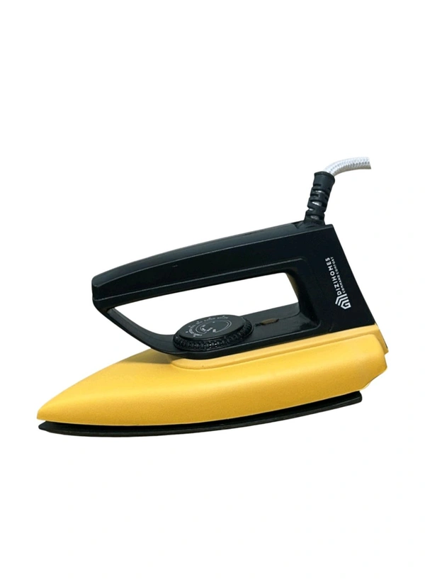 Dizihomes 750 W Supreme Non-stick Sole Plate Dry Iron (black) - 1 Unit