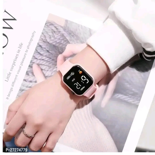 Digital Watch Pink