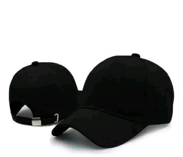 Black Flexi Cap - Black
