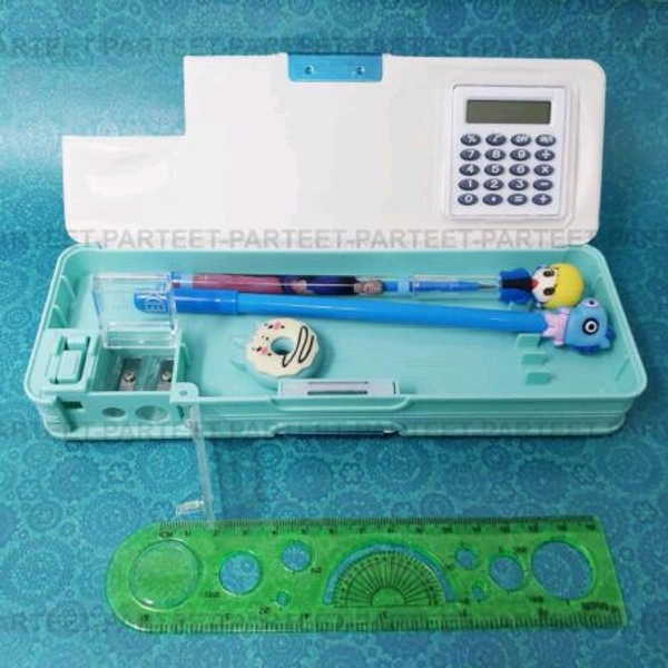 Pencil Box With Calculator 
