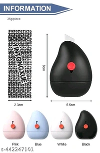 2 in 1 Identity PCENFAP001 Protection Roller Stamp with Retractable Box Opener for Mail, ID Blackout, Privacy Confidential for Guard Privacy Information BlockoutName: 2 in 1 Identity Protection Roller Stamp with Retractable Box Opener for Mail, ID Blackout, Privacy Confidential for Guard Privacy Information BlockoutMaterial: PlasticInk Colour: BlackSelf Inking: YeS