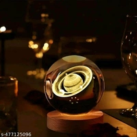 Crystal 3D PCENFAP004 Galaxy Ball |Night Light |Table Lamp |Dimmable Engraved LED Glass Ball |with USB and Wooden Base for Home Decor|Birthday Gift|Office|Gift & Kids Bedroom|Home Decoration|Name: Crystal 3D Galaxy Ball |Night Light |Table Lamp |Dimmable Engraved LED Glass Ball |with USB and Wooden Base for Home Decor|Birthday Gift|Office|Gift & Kids Bedroom|Home Decoration