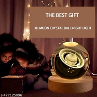 Crystal 3D PCENFAP004 Galaxy Ball |Night Light |Table Lamp |Dimmable Engraved LED Glass Ball |with USB and Wooden Base for Home Decor|Birthday Gift|Office|Gift & Kids Bedroom|Home Decoration|Name: Crystal 3D Galaxy Ball |Night Light |Table Lamp |Dimmable Engraved LED Glass Ball |with USB and Wooden Base for Home Decor|Birthday Gift|Office|Gift & Kids Bedroom|Home Decoration