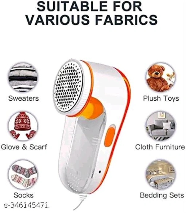Lint Remover for Woolen Clothes, Winter Furr Remover, Electric Lint Remover, Best Lint Shaver for Clothes - Pack of 1Name: Lint Remover for Woolen Clothes, Winter Furr Remover, Electric Lint Remover, Best Lint Shaver for Clothes - Pack of 1Material: PlasticIdeal For: ClothesProduct Breadth: 6 CmProduct Height: 6 CmProduct Length: 10 CmNet Quantity (N): Pack Of 1About this itemFABRI