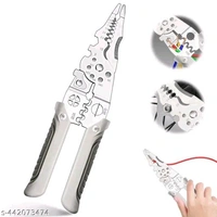 Multifunctional Wire Stripper Crimper Cable Cutter Pliers, 2024 New Multifunctional Wire Stripper Crimper Cable Cutter Plier,Adjustable Wire Strippers and Crimping Tool for Stripping Crimping CuttingName: Multifunctional Wire Stripper Crimper Cable Cutter Pliers, 2024 New Multifunctional Wire Stripper Crimper Cable Cutter Plier,Adjustable Wire Strippers and Crimping Tool for Stripp