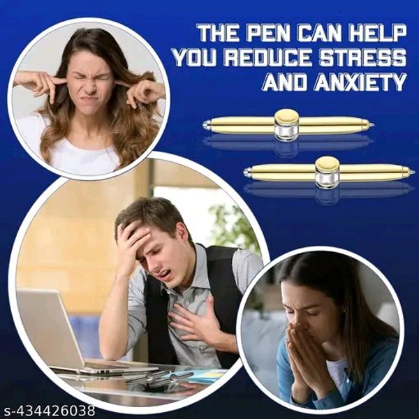 Fidget Pen PCENFAP008 Spinning Pen with LED Light Multi Functional Help Stress Reducer Help Thinking Ballpoint Pen Anti Stress Anxiety Gift Pen for Business Adults Students Kids.Name: Fidget Pen Spinning Pen with LED Light Multi Functional Help Stress Reducer Help Thinking Ballpoint Pen Anti Stress Anxiety Gift Pen for Business Adults Students Kids.Colour: Multicolor