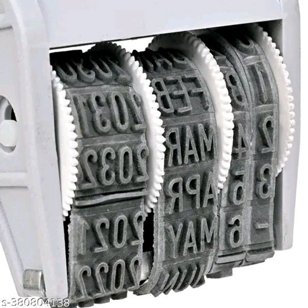 Number Stamp Plastic Manual Roll Digits Number Dater Rubber Stamp (Pack of 1)Name: Number Stamp Plastic Manual Roll Digits Number Dater Rubber Stamp (Pack of 1)Colour: MulticolorNet Quantity (N): 1Introducing Our (Pack of 1)  6-Digit Number Impression Kit, Complete with Crucial Symbols: '?', Kg, Gm, and manual adjustments and say hello to effortless imprints. Simplify numbering, la