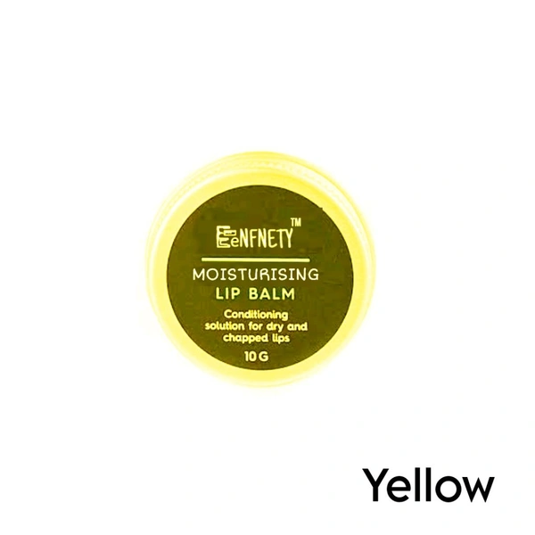 Eenfnety ™ PCENFLB001 Lip Balm For Dark Lips Lightening, Dry And Chapped Lips - Yellow