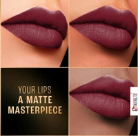 Eenfnety ™ Lipstick PCENFLS001 Black  Lipstick With Glossy Payoff - Long Lasting Nourishment, Enriched With Vitamin E & Jojoba Oil - Vegan & Paraben Free - Real Red