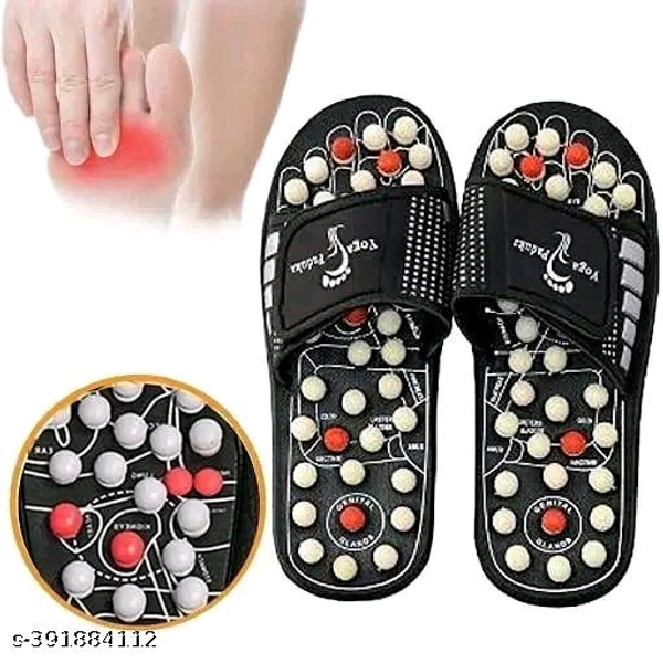 Eastern Club PCENFAP011 Yoga Paduka Manual Acupressure Foot Relaxer/Foot Massager Slipper/Spring Acupressure Magnetic Therapy Sandals/Rotating Acupressure Foot Slippers for Men & WomenName: Eastern Club Yoga Paduka Manual Acupressure Foot Relaxer/Foot Massager Slipper/Spring Acupressure Magnetic Therapy Sandals/Rotating Acupressure Foot Slippers for Men & Women - IND-9