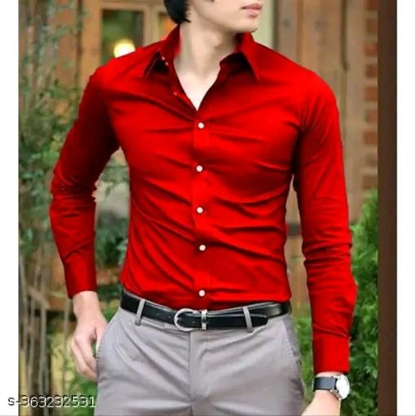 Eenfnety ™ PCENFCL001 SHIRT'S FOR MEN 
Name: Eenfnety ™ SHIRT'S FOR MEN 
Fabric: Cotton Blend
Sleeve Length: Long Sleeves
Pattern: Solid
  - Red, S