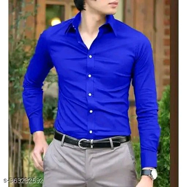 Eenfnety ™ PCENFCL001 SHIRT'S FOR MEN 
Name: Eenfnety ™ SHIRT'S FOR MEN 
Fabric: Cotton Blend
Sleeve Length: Long Sleeves
Pattern: Solid
  - Blue, M