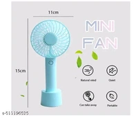 Pack of 1 -  PCENFAP026 Mini portable hand Fan for this summer  - multicolor - Black