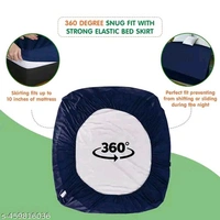 Mattress PCENFAP035 Protector
Name: Mattress Protector
Material: Cotton
Pattern: Solid
Water Resistance Level: Waterproof
  - Blue, Double Bed