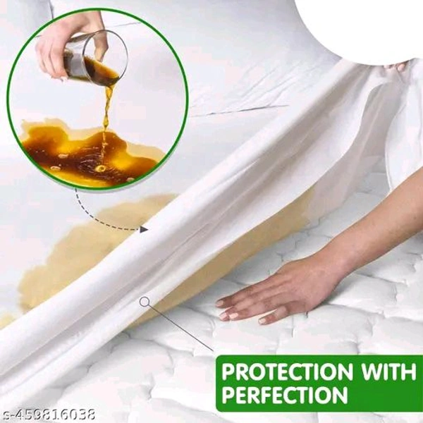 Mattress PCENFAP035 Protector
Name: Mattress Protector
Material: Cotton
Pattern: Solid
Water Resistance Level: Waterproof
  - Blue, Double Bed