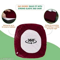Mattress PCENFAP035 Protector
Name: Mattress Protector
Material: Cotton
Pattern: Solid
Water Resistance Level: Waterproof
  - Bright Red, Double Bed