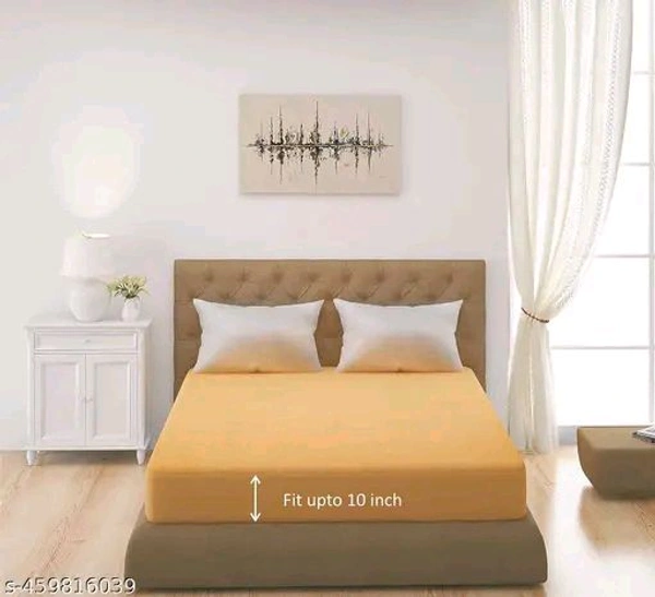 Mattress PCENFAP035 Protector
Name: Mattress Protector
Material: Cotton
Pattern: Solid
Water Resistance Level: Waterproof
  - Nobel, Double Bed