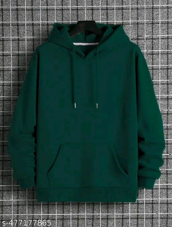 Eenfnety ™  Eenfnety ™  PCENFCL011 Men and Women Hoodie Cotton  - S, Forest Green