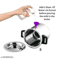 Missippi PCENF5439 Stainless Steel 1 Litre Milk Boiler/Milk Cooker with Whistle
 