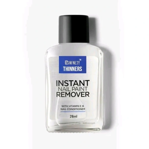 Eenfnety ™ Nail Paint PCENFNPR01 Remover, 28ml - Moisturizing, Acetone Free, with Vitamin E & Glycerin for Nourished, Stain Free Nails - Quick, Effective, Gentle Nail Polish Remover for All Types of Nail Polish
 