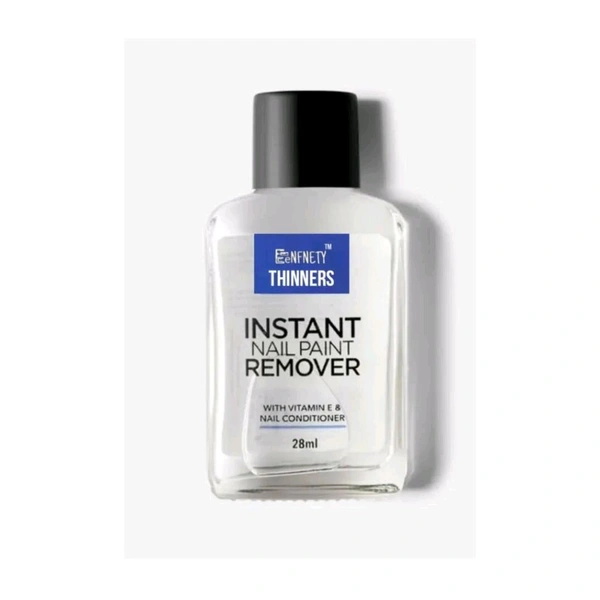 Eenfnety ™ Nail Paint PCENFNPR01 Remover, 28ml - Moisturizing, Acetone Free, with Vitamin E & Glycerin for Nourished, Stain Free Nails - Quick, Effective, Gentle Nail Polish Remover for All Types of Nail Polish
 