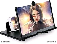 Mobile PCENF5419 Phone Holder With Video Screen Amplifier, Mobile Phone 3D Screen Magnifier, Mobile video screen larger, mobile big screen, mobile screen, home theatre, home projector,  