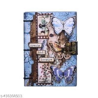 RS PCENFAP052 KRAFTS Create & Inspire Print special binding A5 Diary Un-Ruled 200 Pages (Multicolor) 7x5 inch
 