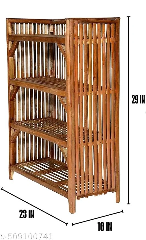 BAMBOO PCENFAP057 SHOE RACK  4 TIER 
Name: BAMBOO SHOE RACK  4 TIER 
 