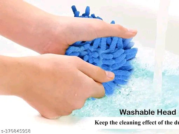 Flexible PCENFAP059 Feather Magic Microfiber Cleaning Duster Brush with Extendable Rod, Dust Cleaner  