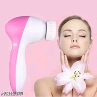 5 PCENFAP065 in 1 Face Facial Exfoliator Electric Massage Machine Care & Cleansing Cleanser Massager Kit For Smoothing Body Beauty Skin Cleaner facial massager machine for face
 