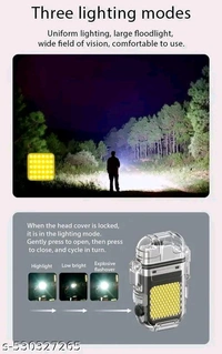 Electric PCENFAP066 Lighter USB Rechargeable Dual Arc Lighters, Cool Plasma Lighter with Waterproof Transparent Shell, 3 Modes COB Flashlight and Detachable Pocket Clip for EDC (Black)
 